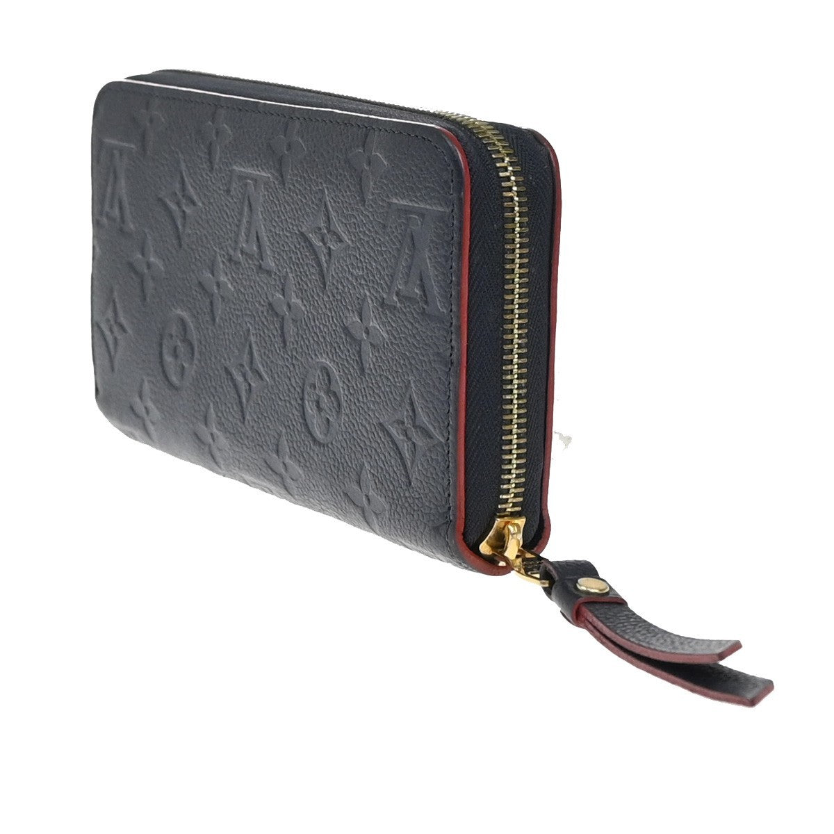 Louis Vuitton Portefeuille zippy Monogramme Empreinte Monogramme Empreinte, NAVY, LEATHER, Wallets