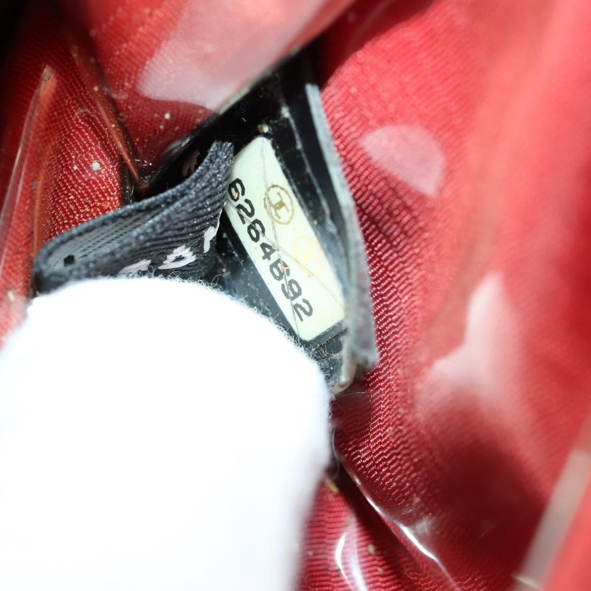 Chanel Travel Line Boston Bag Printed Nylon, BLACK, NYLON, Handbag