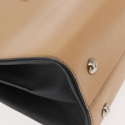 Louis Vuitton Twist Tote Epi Leather, BEIGE, LEATHER, Tote bag