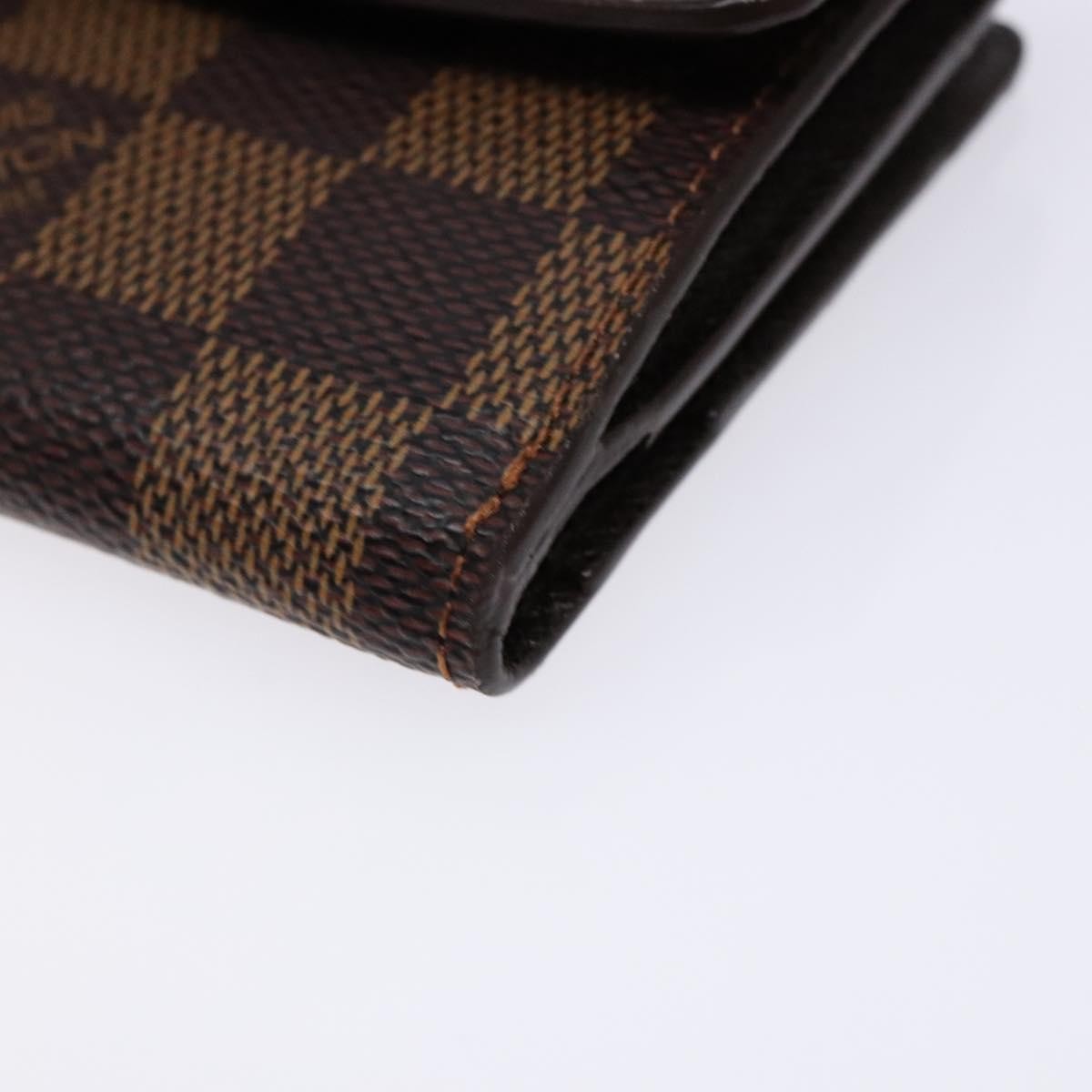 Louis Vuitton Ludlow Wallet Damier, BROWN, CANVAS, Wallets