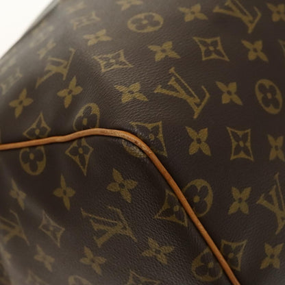 Louis Vuitton Keepall Bag Monogram Canvas, BROWN, CANVAS, Travel bag