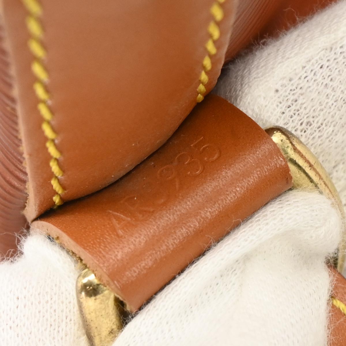 Louis Vuitton Noe Handbag Epi Leather, BROWN, LEATHER, Shoulder bag