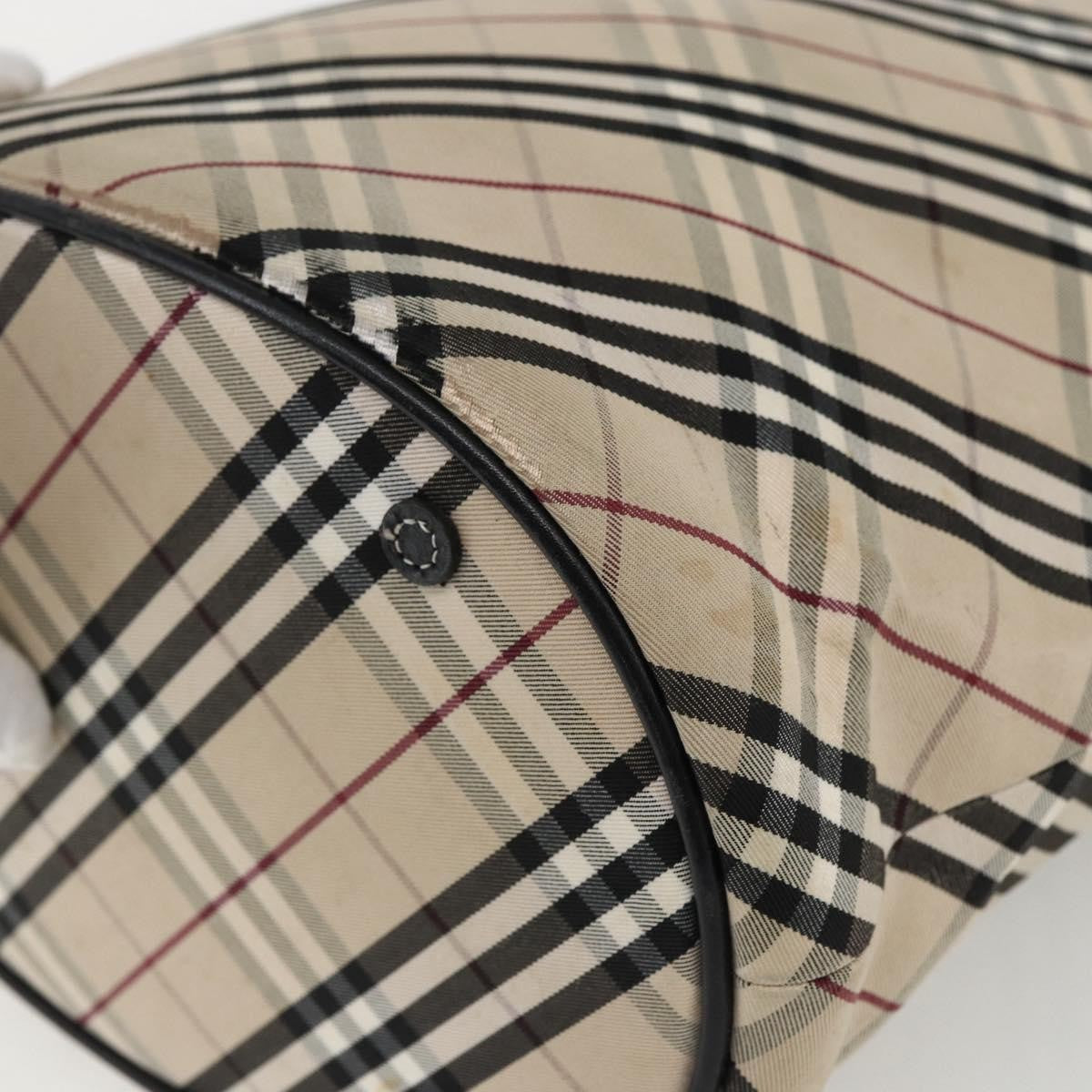 Burberry Nova Check Tote canvas check pattern, BEIGE, CANVAS, Tote bag