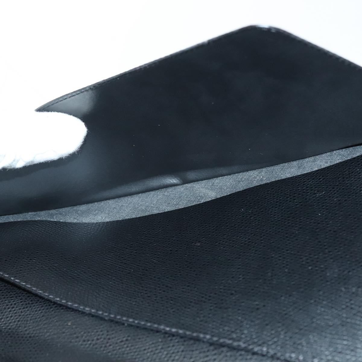 Celine Travel Organizer Leather, BLACK, LEATHER, Clutche & pouche