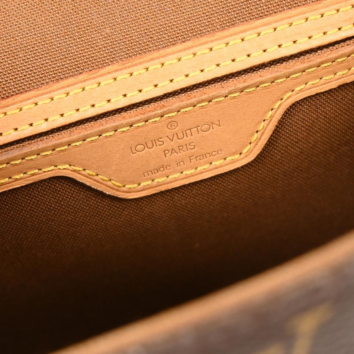 Louis Vuitton Bel Air Monogram Canvas, BROWN, CANVAS, Handbag