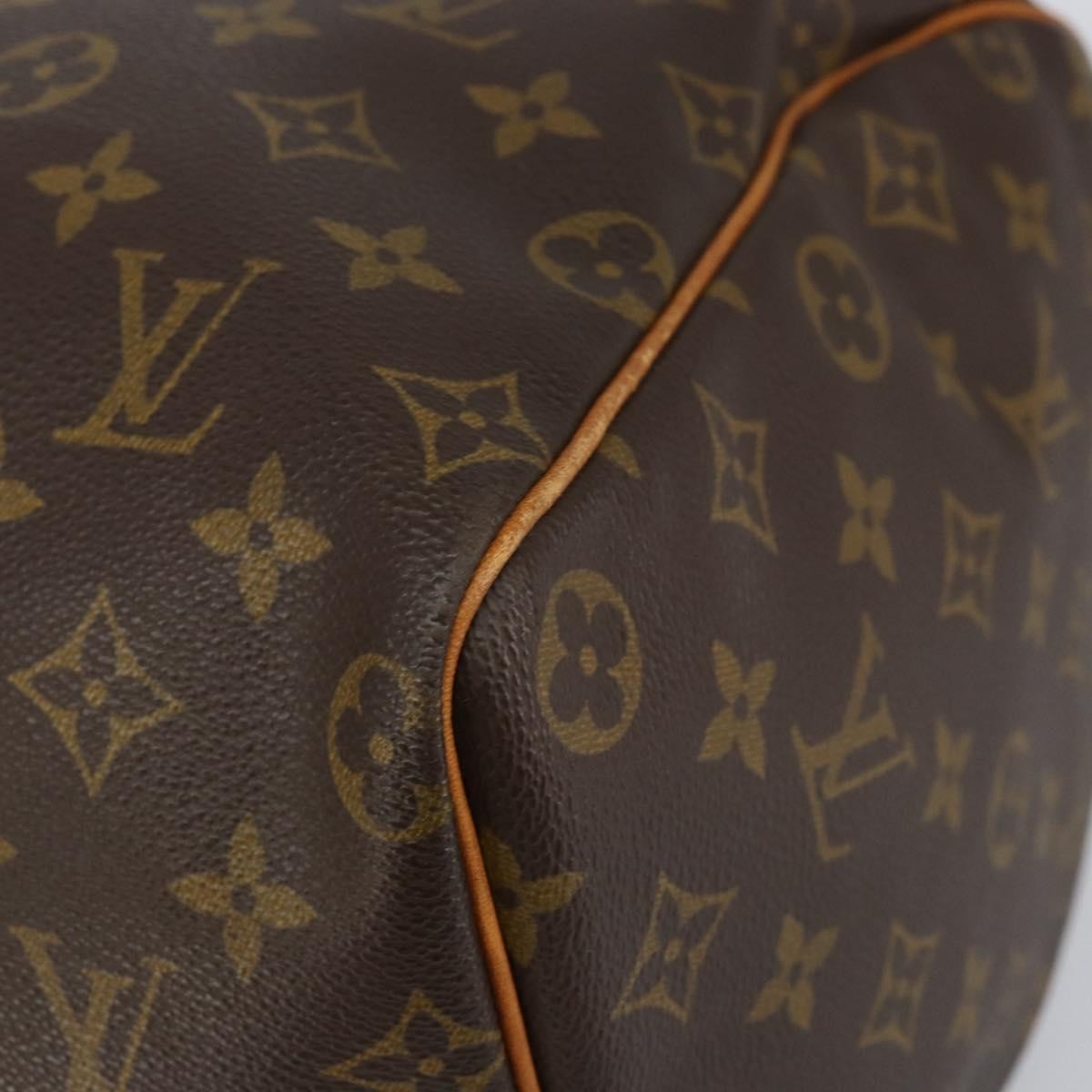 Louis Vuitton Speedy Handbag Monogram Canvas, BROWN, CANVAS, Handbag
