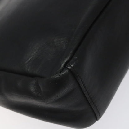 Balenciaga Vintage Pouch Leather, BLACK, LEATHER, Clutche & pouche