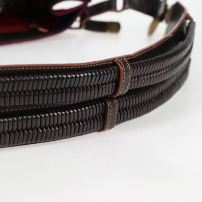 Loewe Anagram Shoulder Bag Suede, PURPLE, SUEDE, Shoulder bag