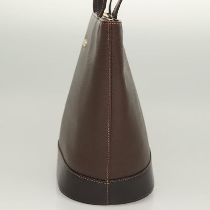 Burberry Handle Tote Leather, BROWN, LEATHER, Tote bag