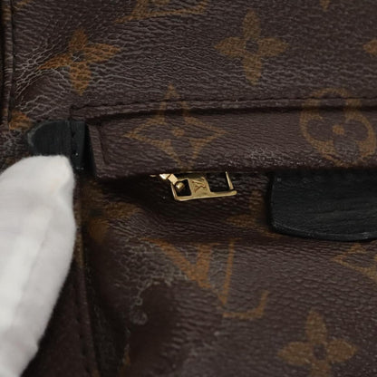 Louis Vuitton Palm Springs Backpack Monogram Canvas, BROWN, CANVAS, Backpack