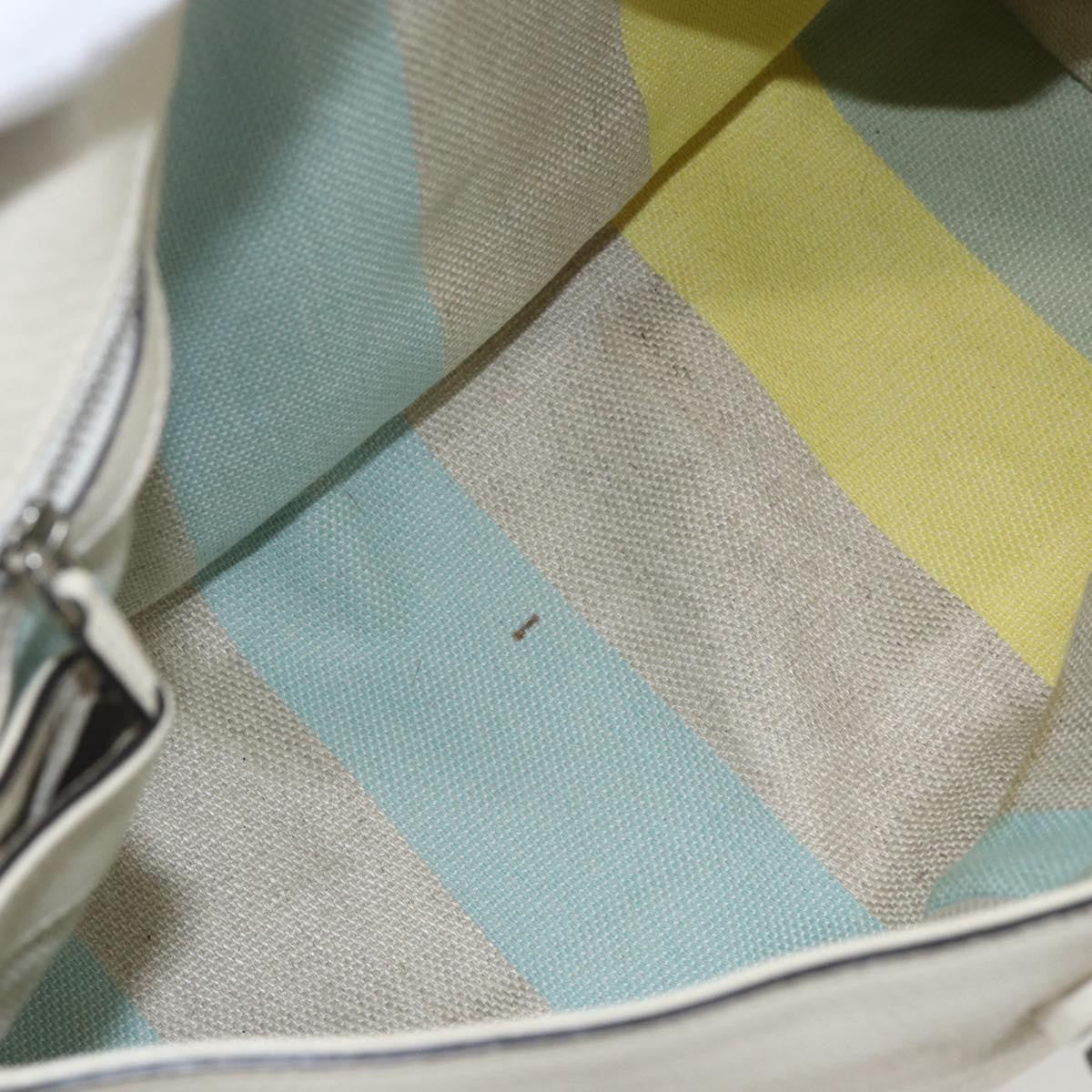 Gucci Bamboo Daily Top Handle Bag Leather, WHITE, LEATHER, Handbag