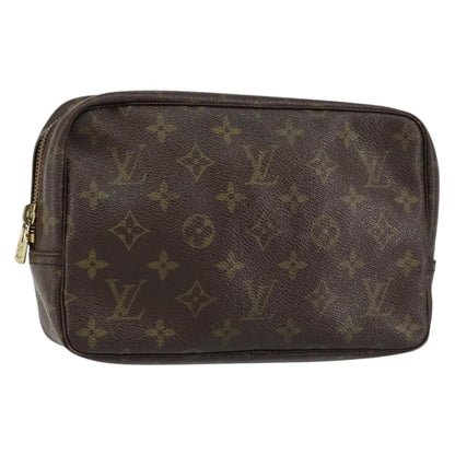Louis Vuitton Trousse Toiletry Pouch Monogram Canvas, BROWN, CANVAS, Toiletry Case
