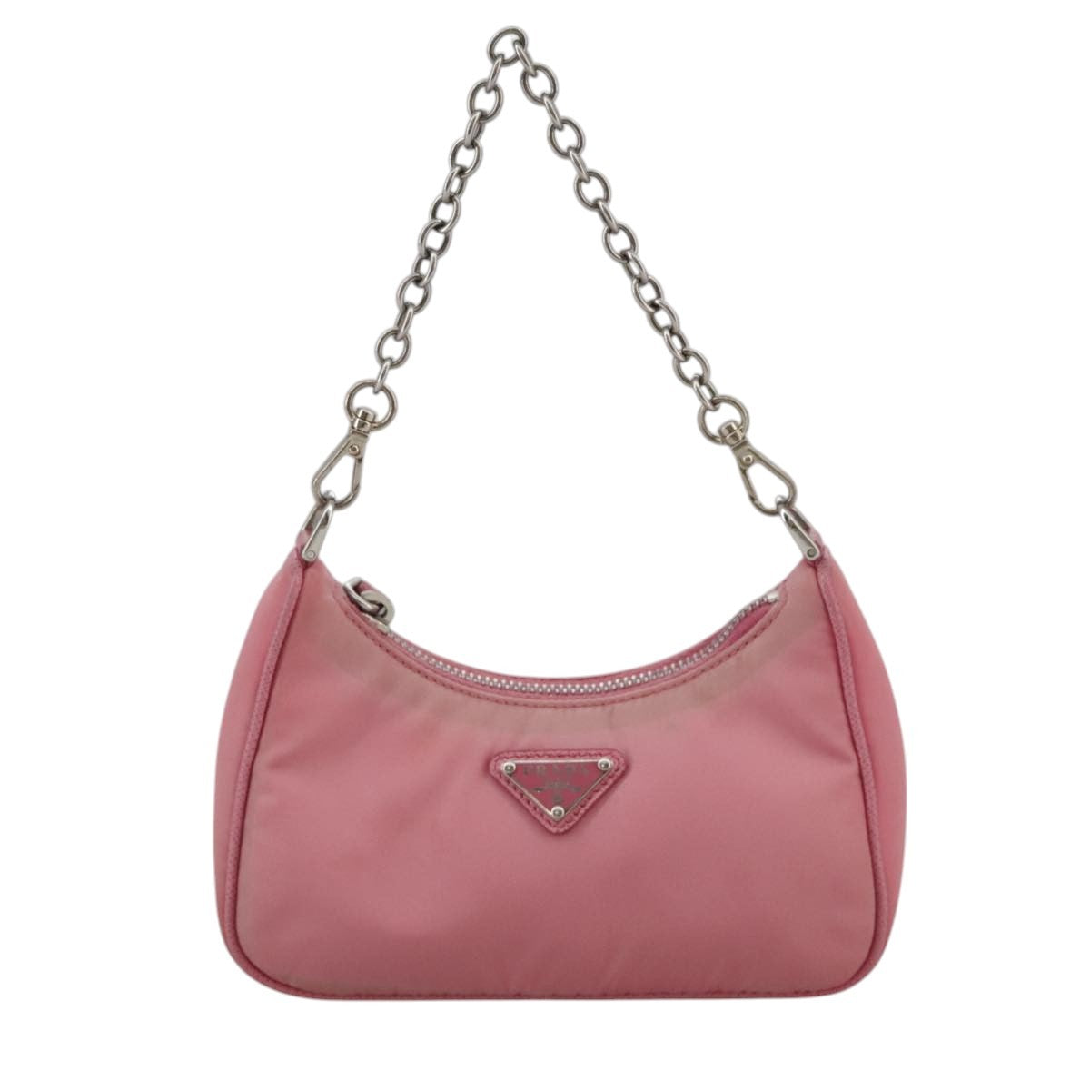 Prada Re-Edition Shoulder Bag Tessuto, PINK, NYLON, Shoulder bag