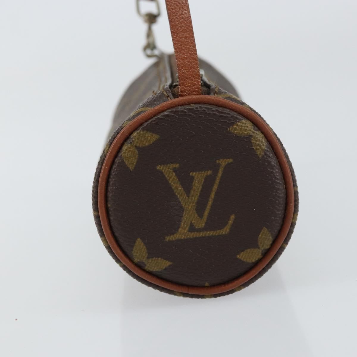 Louis Vuitton Papillon Pochette Monogram Canvas, BROWN, CANVAS, Clutche & pouche