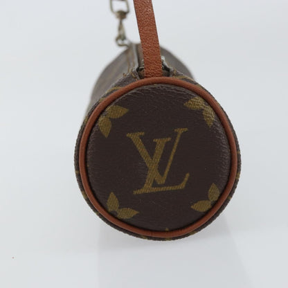 Louis Vuitton Papillon Pochette Monogram Canvas, BROWN, CANVAS, Clutche & pouche