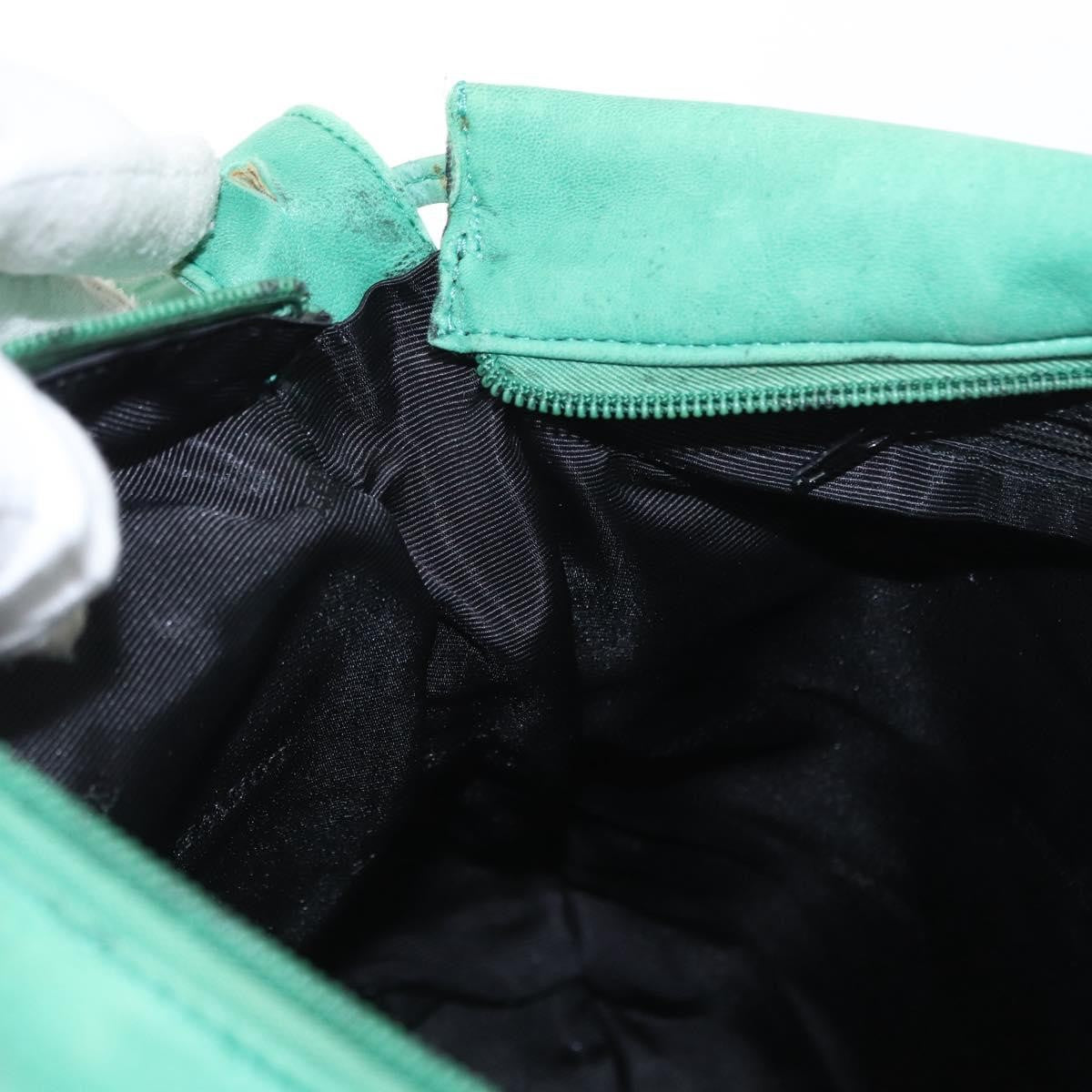 Loewe Vintage Shoulder Bag Leather, GREEN, LEATHER, Shoulder bag