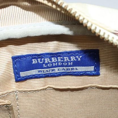 Burberry Nova Check Blue Label Canvas, BEIGE, CANVAS, Travel bag