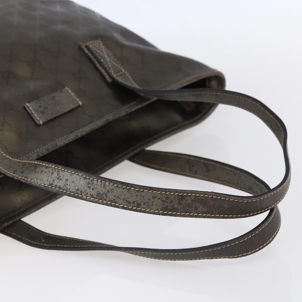 Gucci Plus Tote GG Imprime, SILVER, PVC, Tote bag