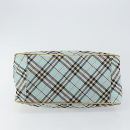 Burberry Nova Check Tote Nylon, BLUE, NYLON, Tote bag