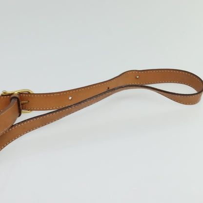 Celine Macadam Shoulder Bag PVC Leather, BEIGE, CANVAS, Shoulder bag