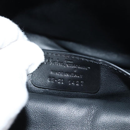 Salvatore Ferragamo Margot Satchel Braided Fabric, WHITE, POLYESTER, Handbag