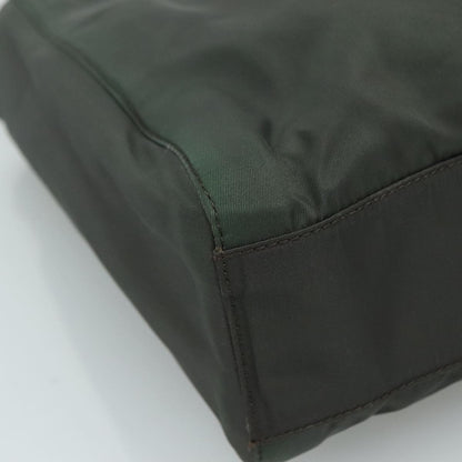 Prada Vintage Chain Tote Tessuto, KHAKI, NYLON, Tote bag