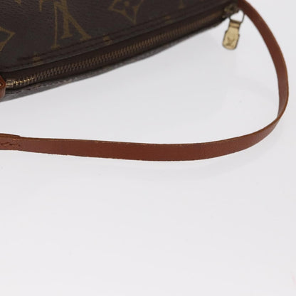 Louis Vuitton Papillon Pochette Monogram Canvas, BROWN, CANVAS, Clutche & pouche