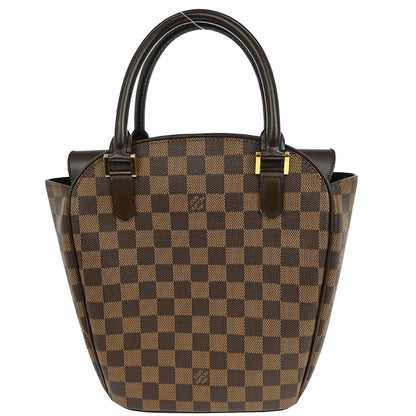 Louis Vuitton Sarria Handbag Damier, BROWN, CANVAS, Handbag