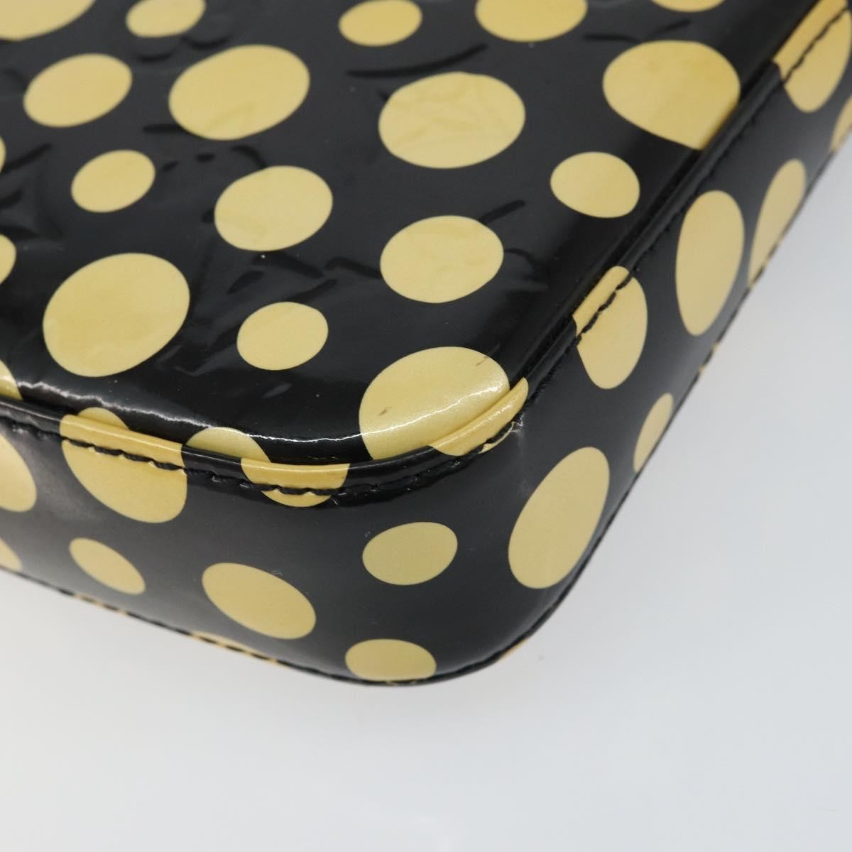 Louis Vuitton Pochette Accessoires NM Kusama Infinity Dots Monogram Vernis, BLACK, PATENT_LEATHER, Clutche & pouche