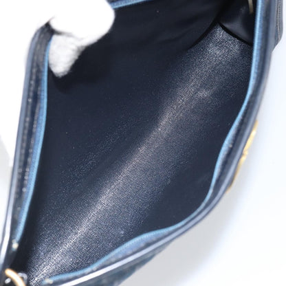 Christian Dior Vintage CD trotter Shoulder bag Canvas, NAVY, CANVAS, Shoulder bag