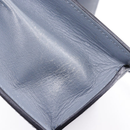 Loewe Barcelona Shoulder Bag Leather, BLUE, LEATHER, Shoulder bag