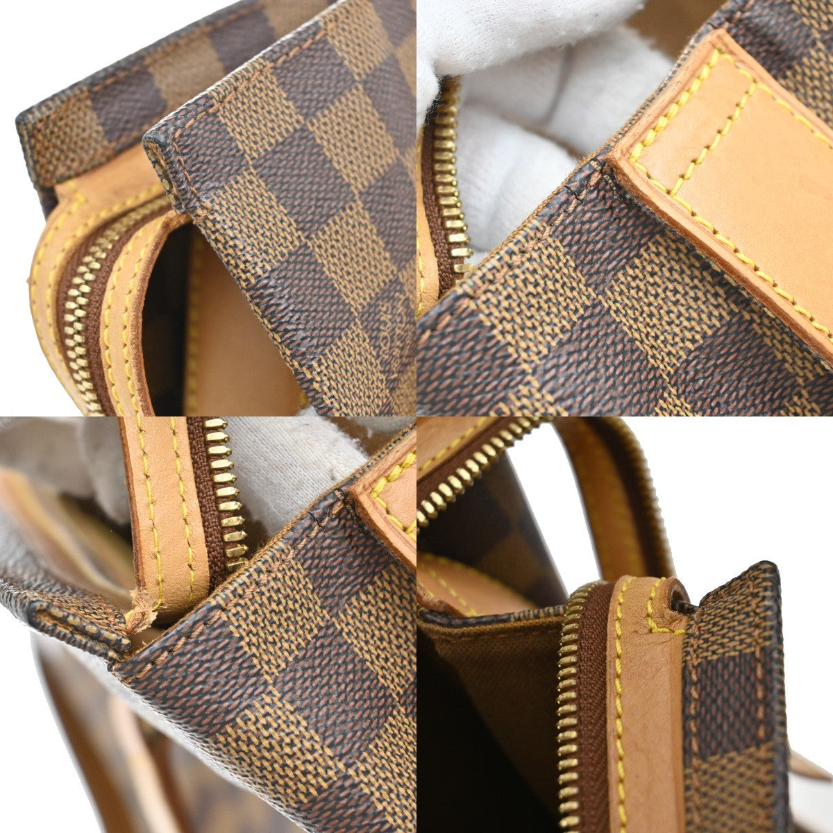 Louis Vuitton Chelsea Handbag Centenaire Damier, BROWN, CANVAS, Handbag