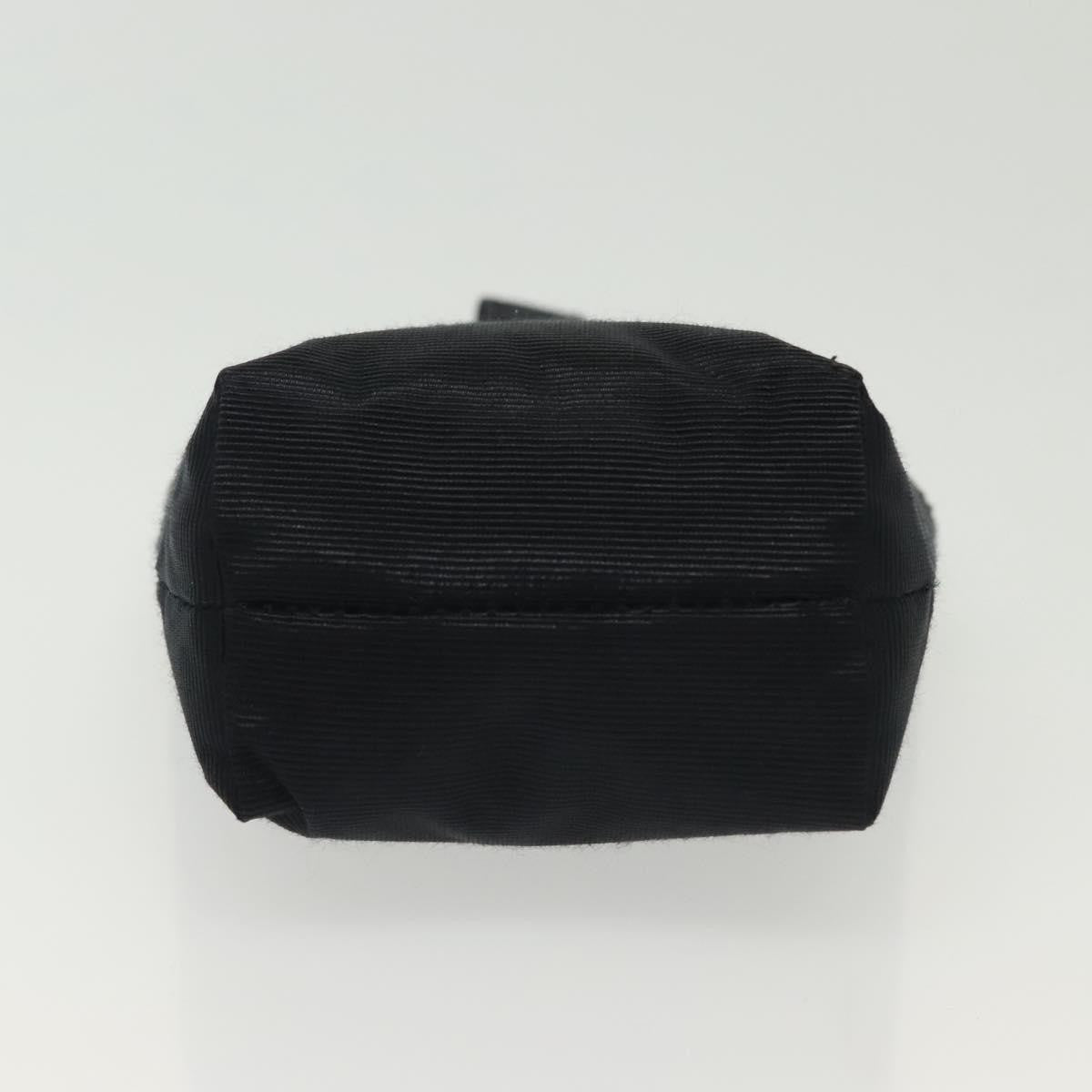 Celine Circle Logo Pouch Canvas, BLACK, CANVAS, Clutche & pouche