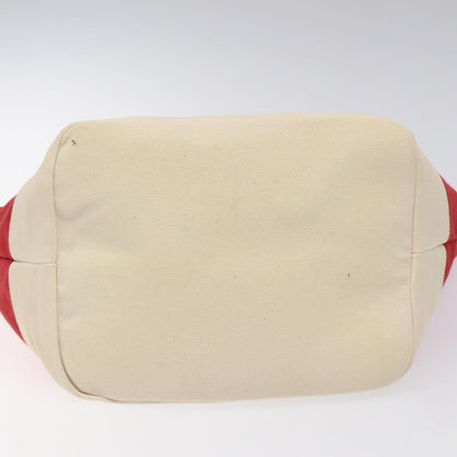 Burberry Blue Label Tote Bag Canvas, RED, CANVAS, Tote bag