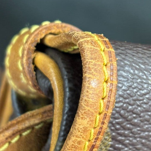 Louis Vuitton Saumur Handbag Monogram Canvas, BROWN, CANVAS, Shoulder bag