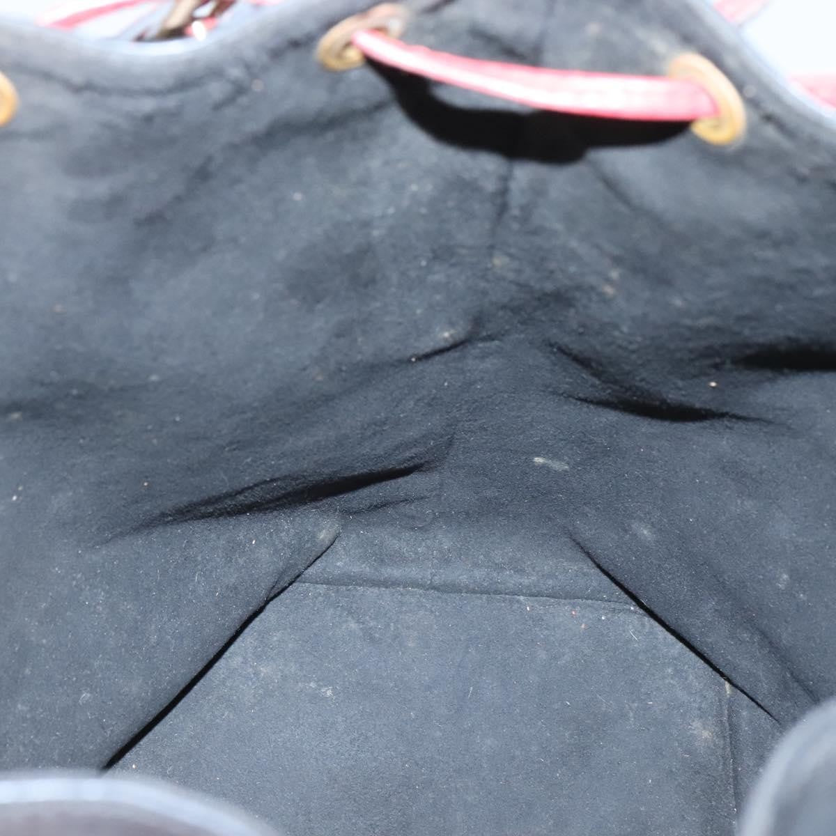 Louis Vuitton Bicolor Noe Handbag Epi Leather, BLACK, LEATHER, Handbag