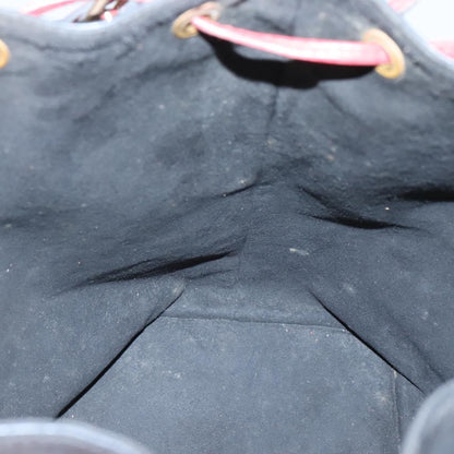 Louis Vuitton Bicolor Noe Handbag Epi Leather, BLACK, LEATHER, Handbag