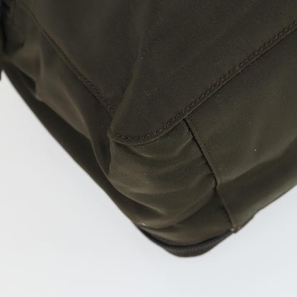 Prada Vintage Handbag Tessuto, KHAKI, NYLON, Handbag