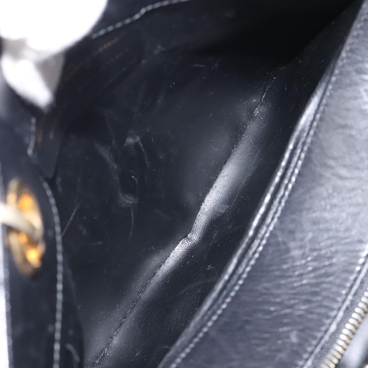 Salvatore Ferragamo Vintage Tote bag Leather, BLACK, LEATHER, Tote bag