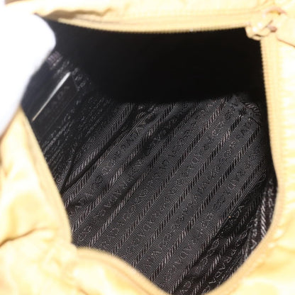 Prada Vintage Tote Tessuto, YELLOW, NYLON, Tote bag