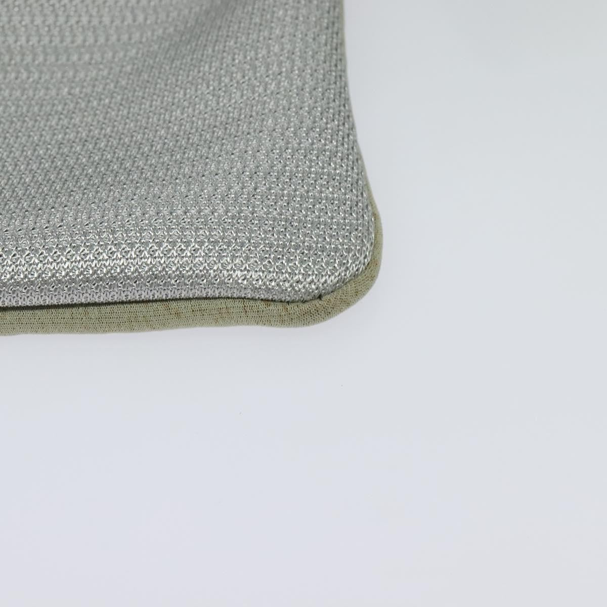 Prada Sport Zip Shoulder Bag Cotton, SILVER, COTTON, Shoulder bag