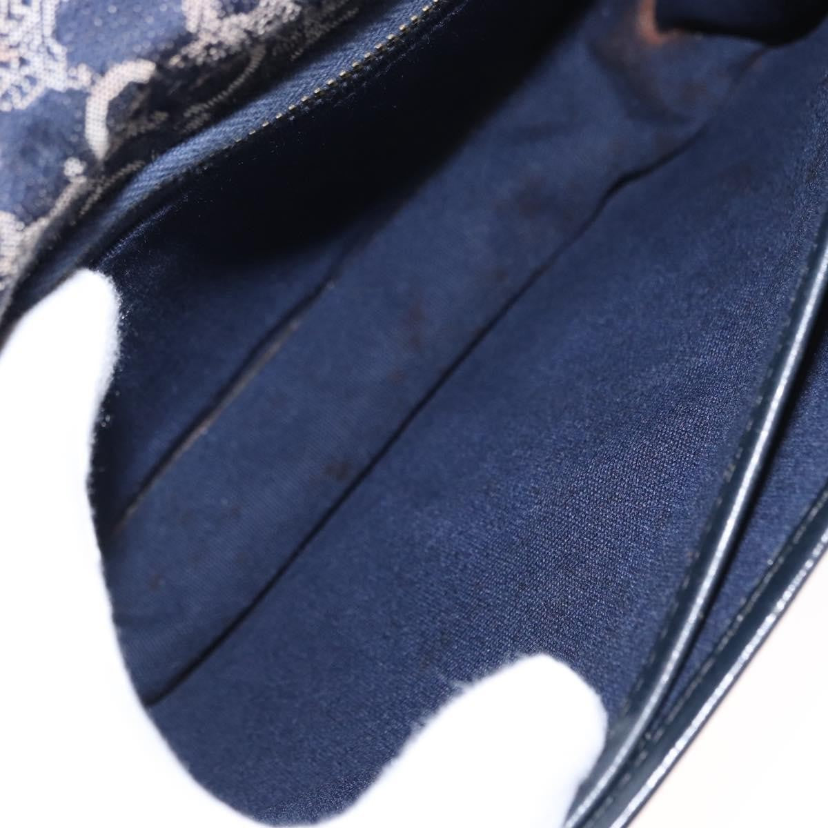 Celine C Sulky Shoulder bag Canvas, NAVY, CANVAS, Shoulder bag