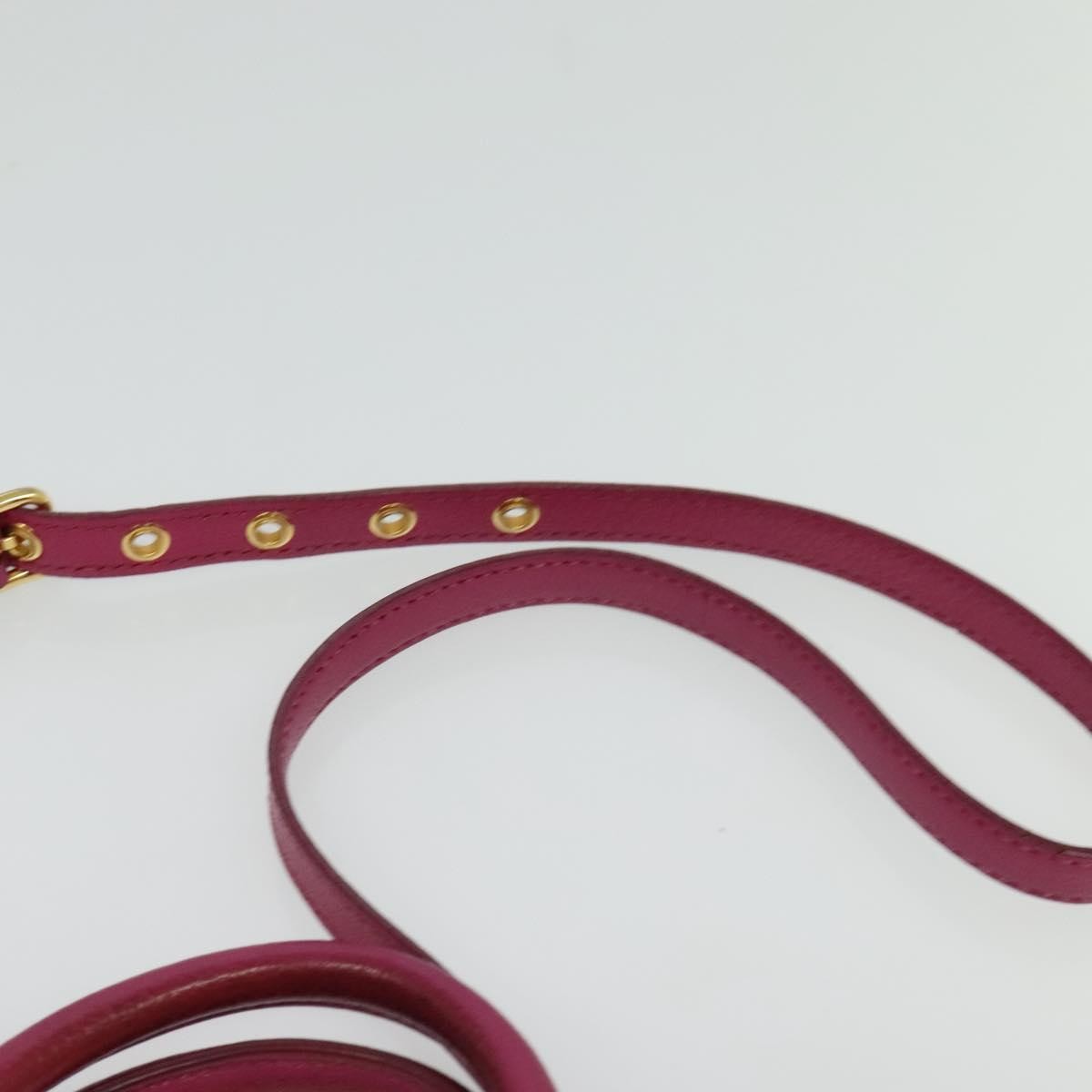 Miu Miu Madras Bowler Bag Leather, PINK, LEATHER, Handbag