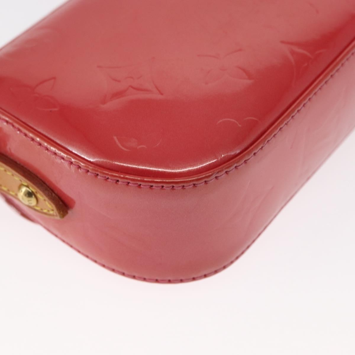 Louis Vuitton Malibu Street Handbag Monogram Vernis, RED, PATENT_LEATHER, Clutche & pouche