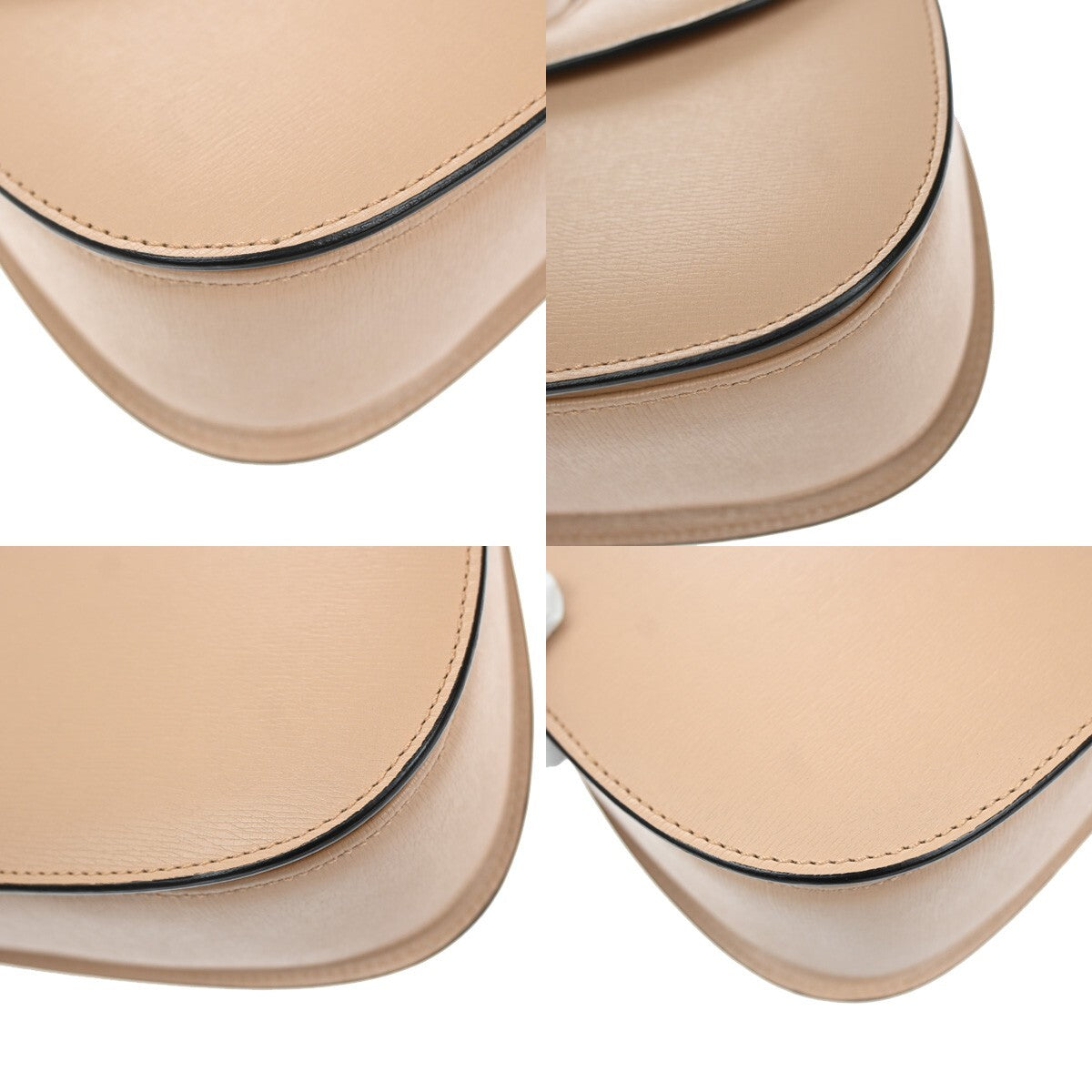 Gucci Bamboo 1947 Top Handle Bag Leather, BEIGE, LEATHER, Handbag