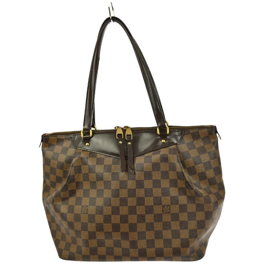 Louis Vuitton Westminster Handbag Damier, BROWN, CANVAS, Shoulder bag
