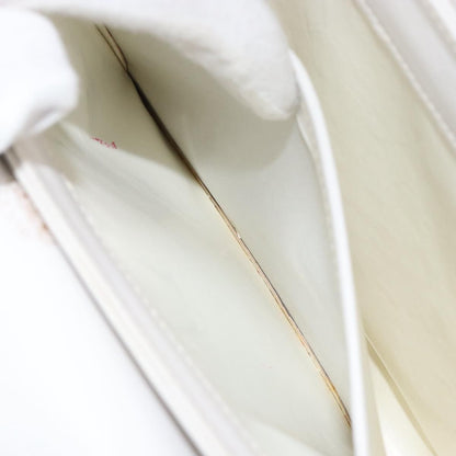 Gucci Vintage Handbag Leather, WHITE, LEATHER, Handbag