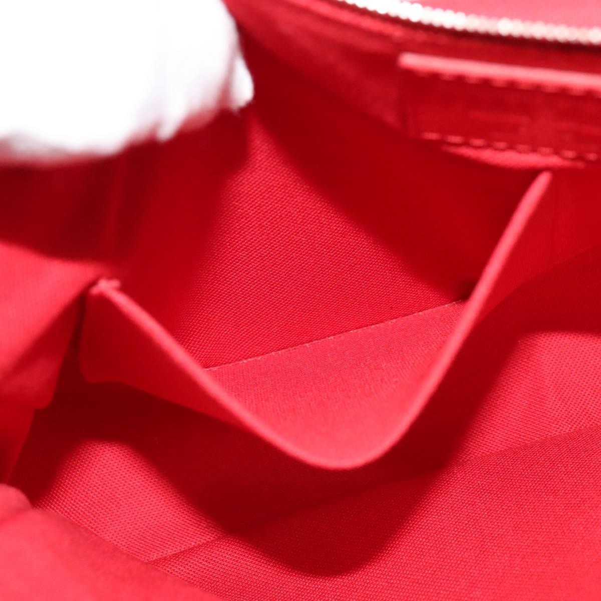 Louis Vuitton Essential Cuir Boheme Handbag Leather, Red, Leather, Shoulder Bag