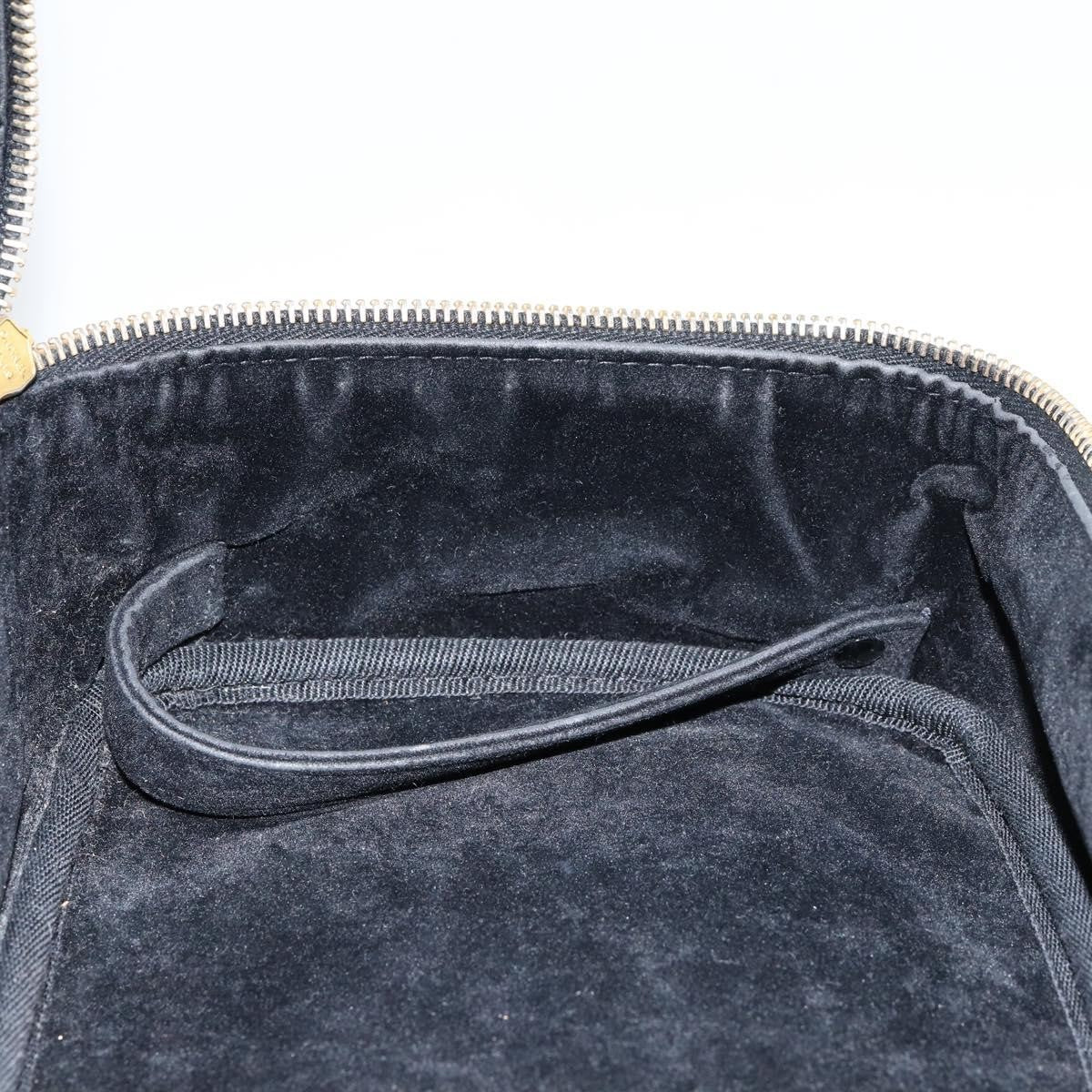 Chanel Vintage Timeless Zip Around Vanity Case Caviar, BLACK, LEATHER, Clutche & pouche