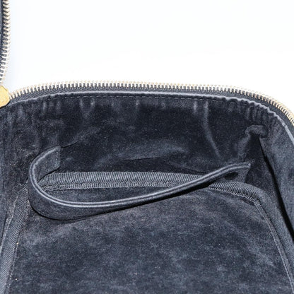 Chanel Vintage Timeless Zip Around Vanity Case Caviar, BLACK, LEATHER, Clutche & pouche